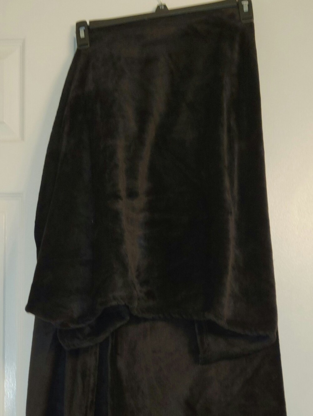 U.S. Polo Assn. Black Branded Plush Throw